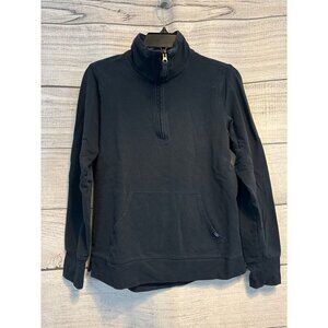 L.L. Bean Navy 1/4 Zip Pullover Sweatshirt Size XS Reg